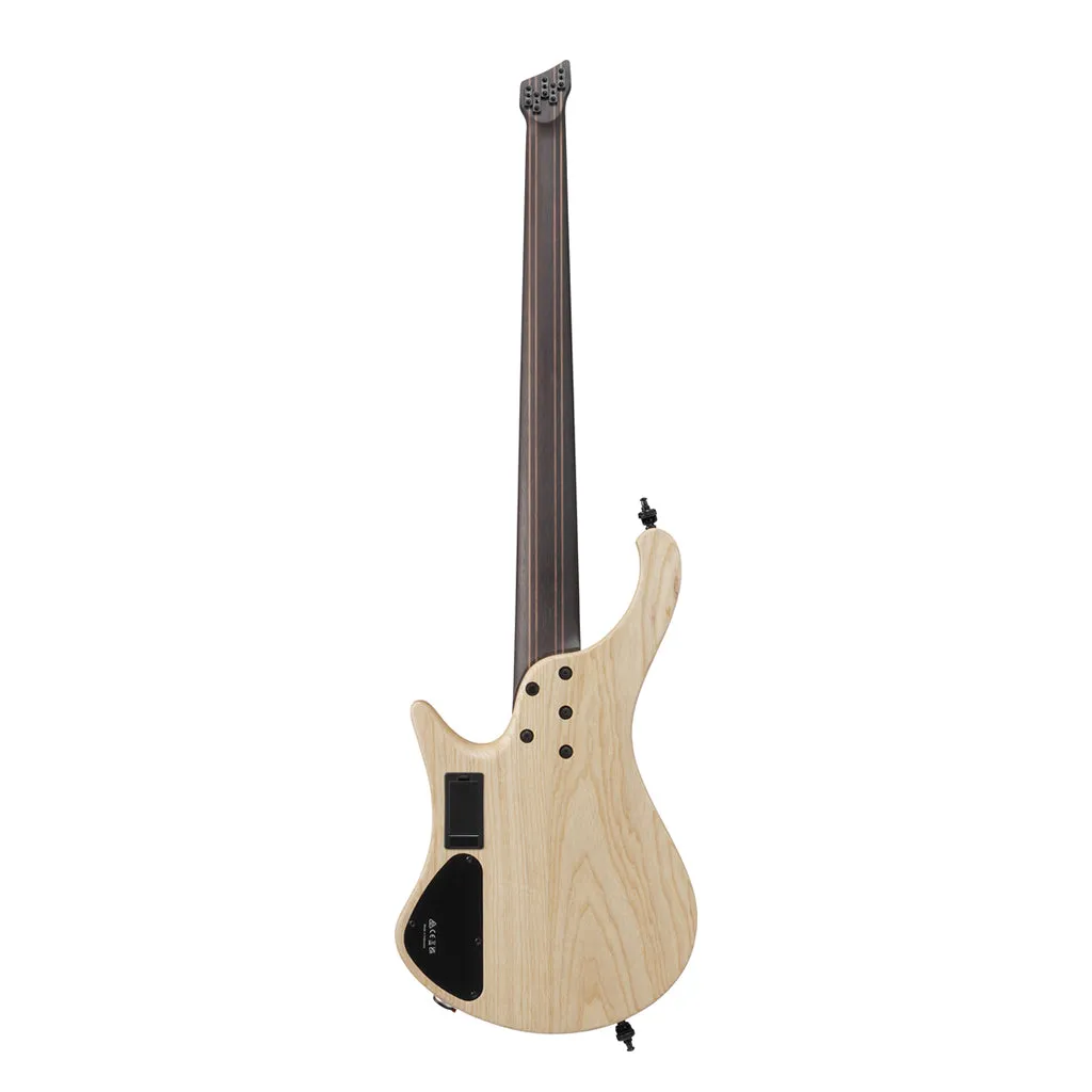 Ibanez EHB1675MS 5-String Bass with Fishman Fluence Pickups and Gig Bag - Natural Flat