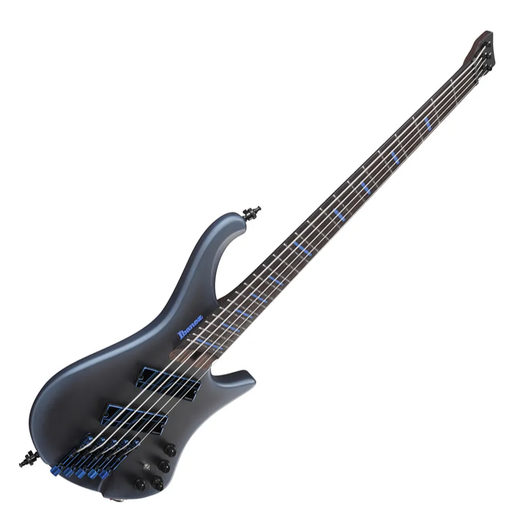 Ibanez EHB5MSBSP Midnight Arctic Ocean Matte 5 String Electric Bass with Gig bag
