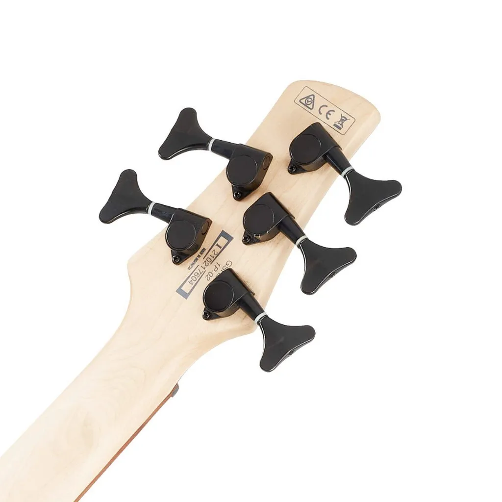 Ibanez GSR205B Gio Electric 5-String Bass, Walnut Flat