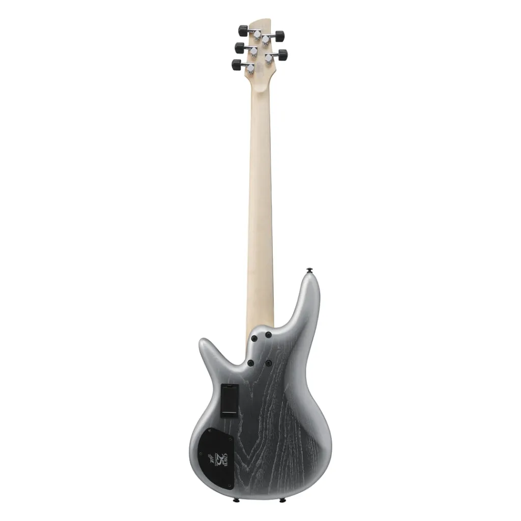 Ibanez GWB25THSWF 5 String Electric Bass Guitar Silver Wave Burst Flat