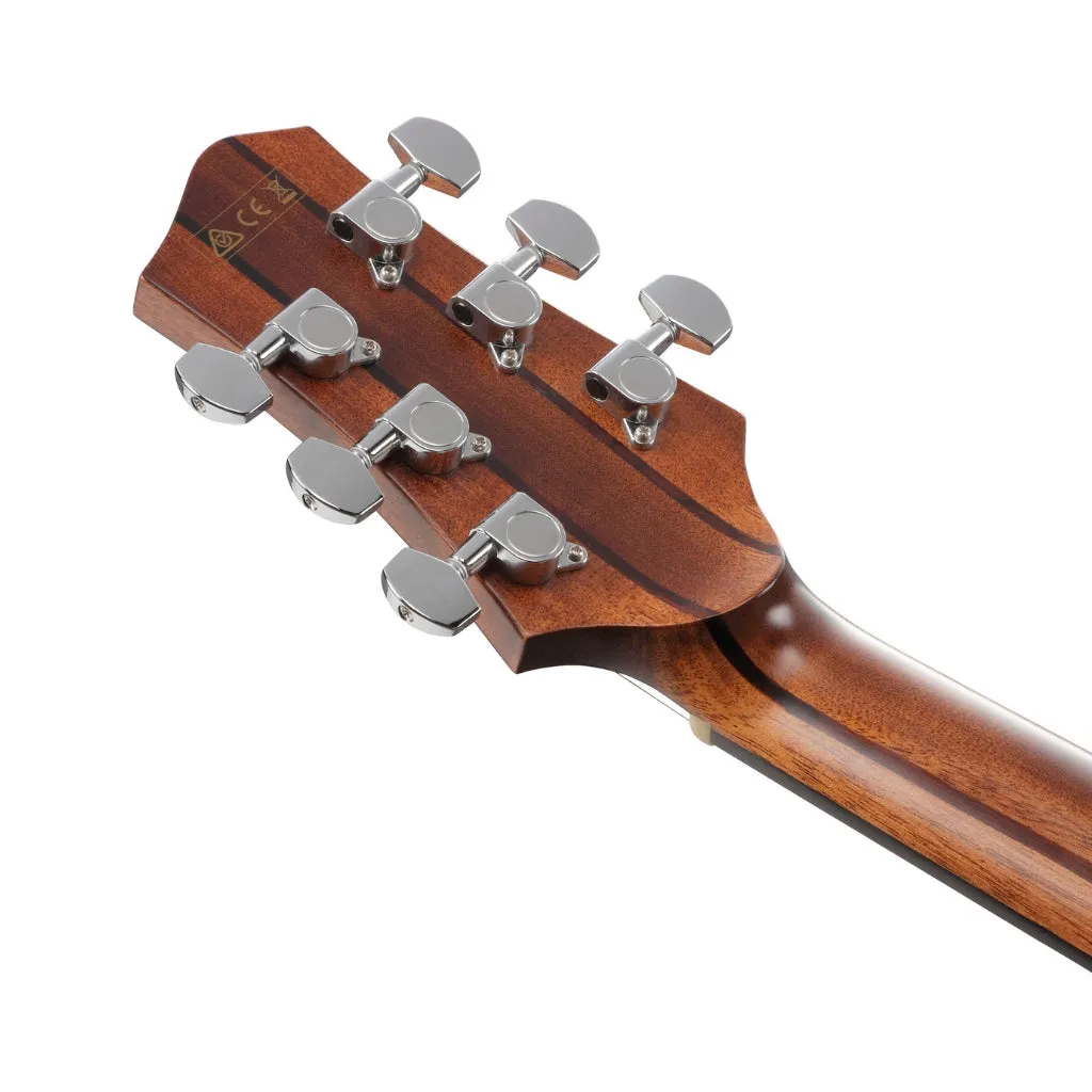 Ibanez PA230E Acoustic Guitar - Natural Satin Top, Natural Low Gloss Back and Sides Acoustic Guitar