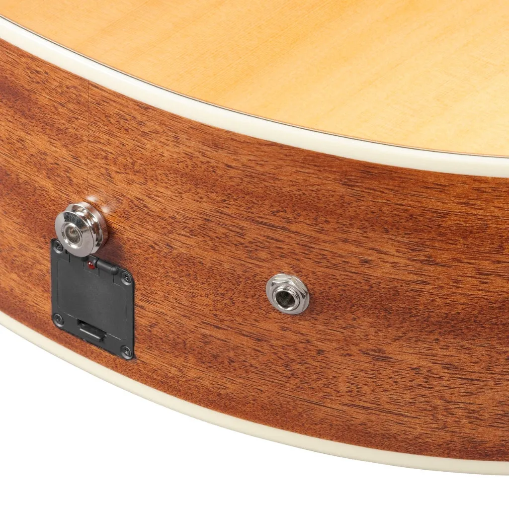 Ibanez PA230E Acoustic Guitar - Natural Satin Top, Natural Low Gloss Back and Sides Acoustic Guitar