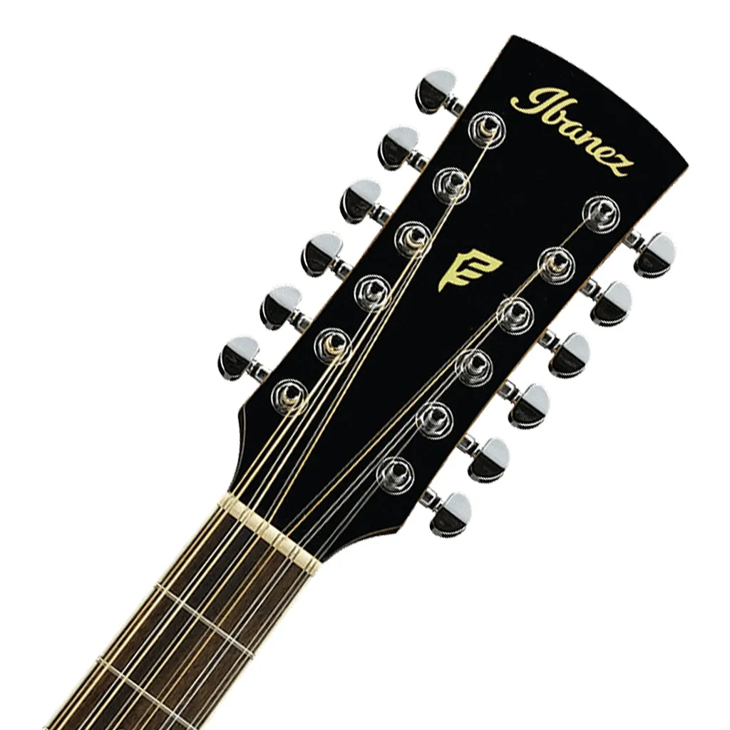 Ibanez PF1512ECE 12 String Acoustic - Natural High Gloss