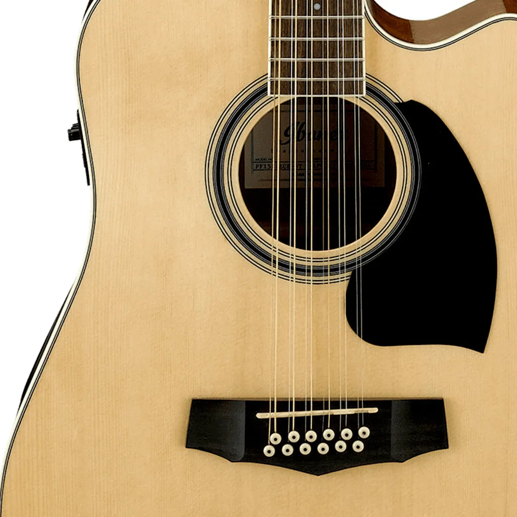 Ibanez PF1512ECE 12 String Acoustic - Natural High Gloss
