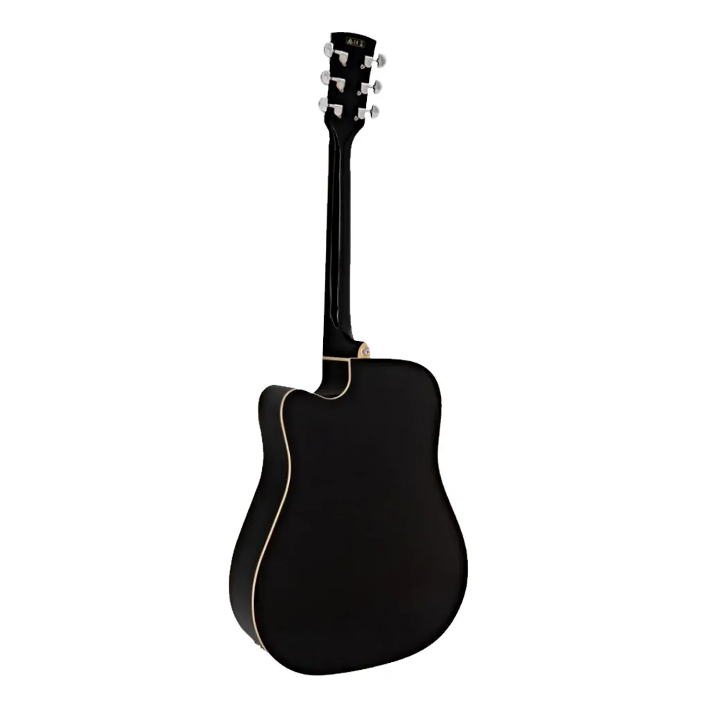 Ibanez PF15ECE Acoustic Guitar - Black High Gloss