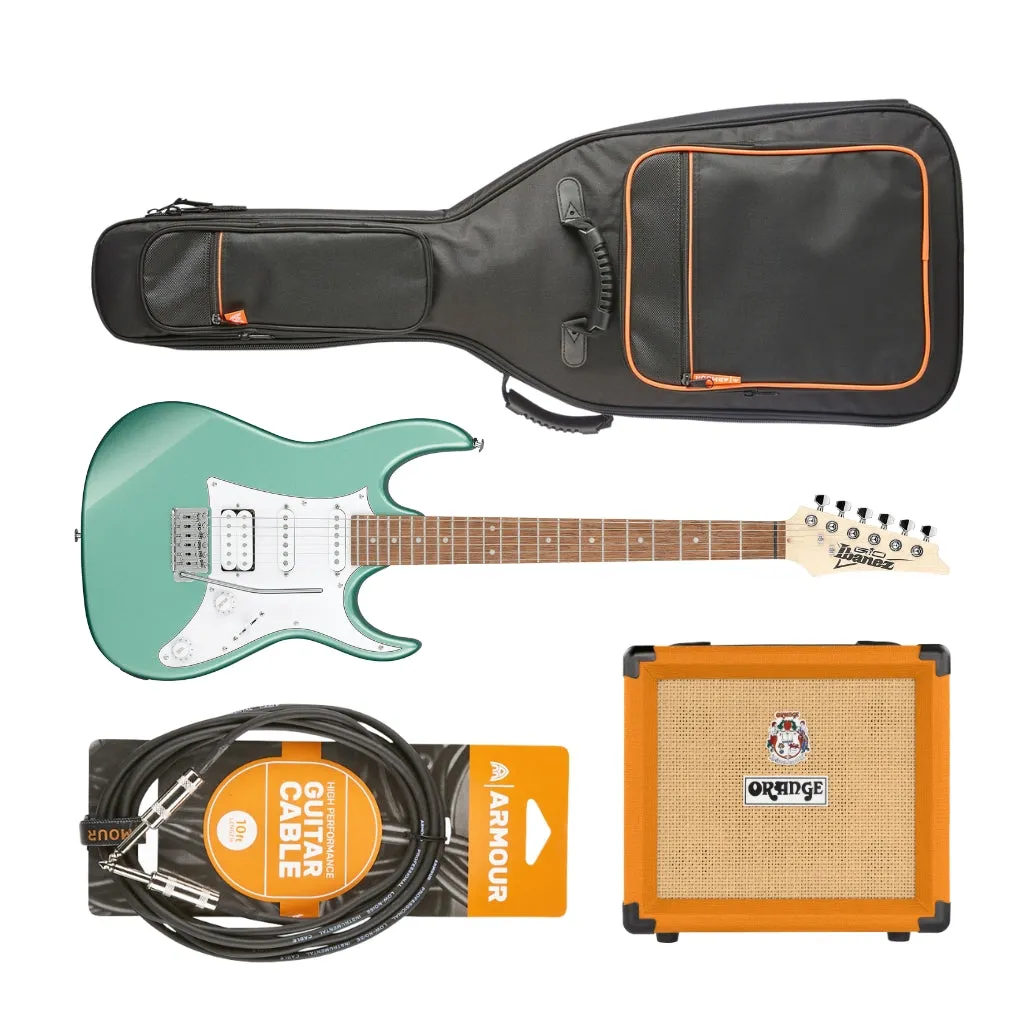 Ibanez RX40MGN Guitar Pack w/ Crush & Accessories - Metallic Light Green