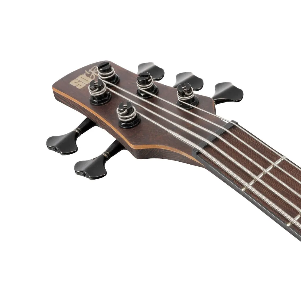 Ibanez SR1355B 5 String Premium Bass With Bag - Dual Mocha Burst Flat