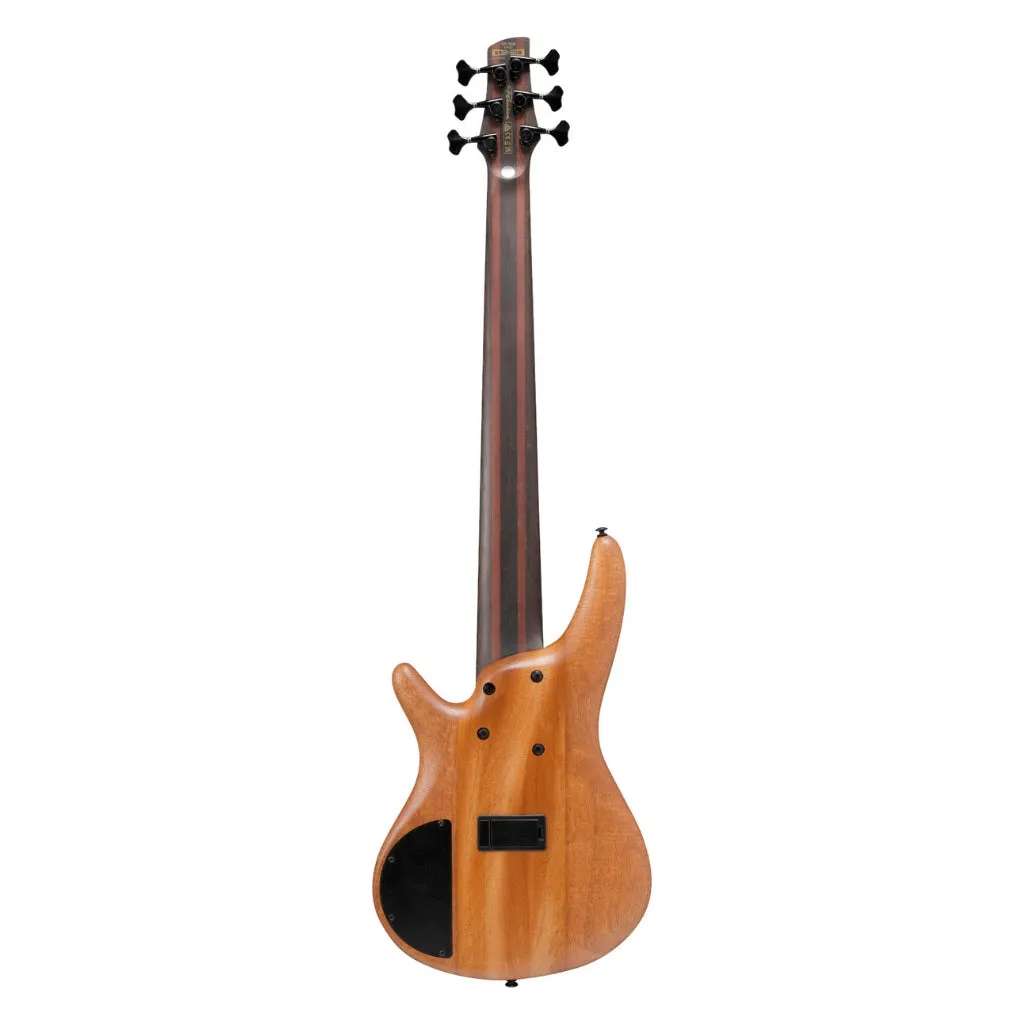 Ibanez SR1356B 6 String Premium Bass With Bag - Dual Mocha Burst Flat