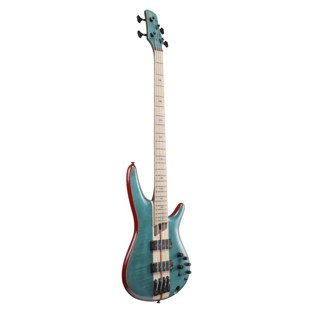 Ibanez SR1420BCGL 4 String Electric Bass Guitar Caribbean Green Low Gloss