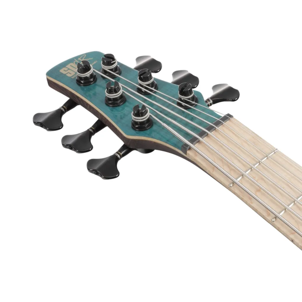 Ibanez SR1426BCGL 6 String Electric Bass Guitar Caribbean Green Low Gloss