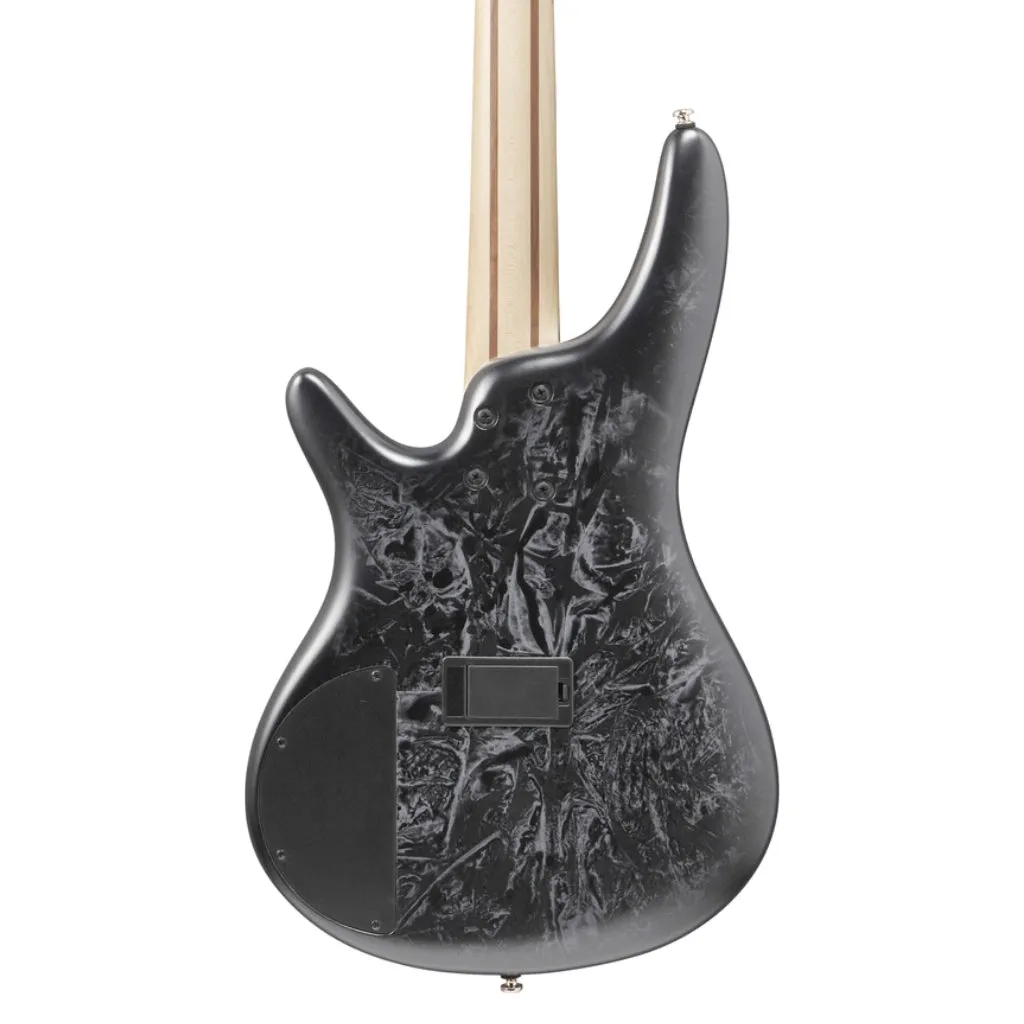 Ibanez SR300EDXBZM 4 String Electric Bass Guitar Black Ice Frozen Matte