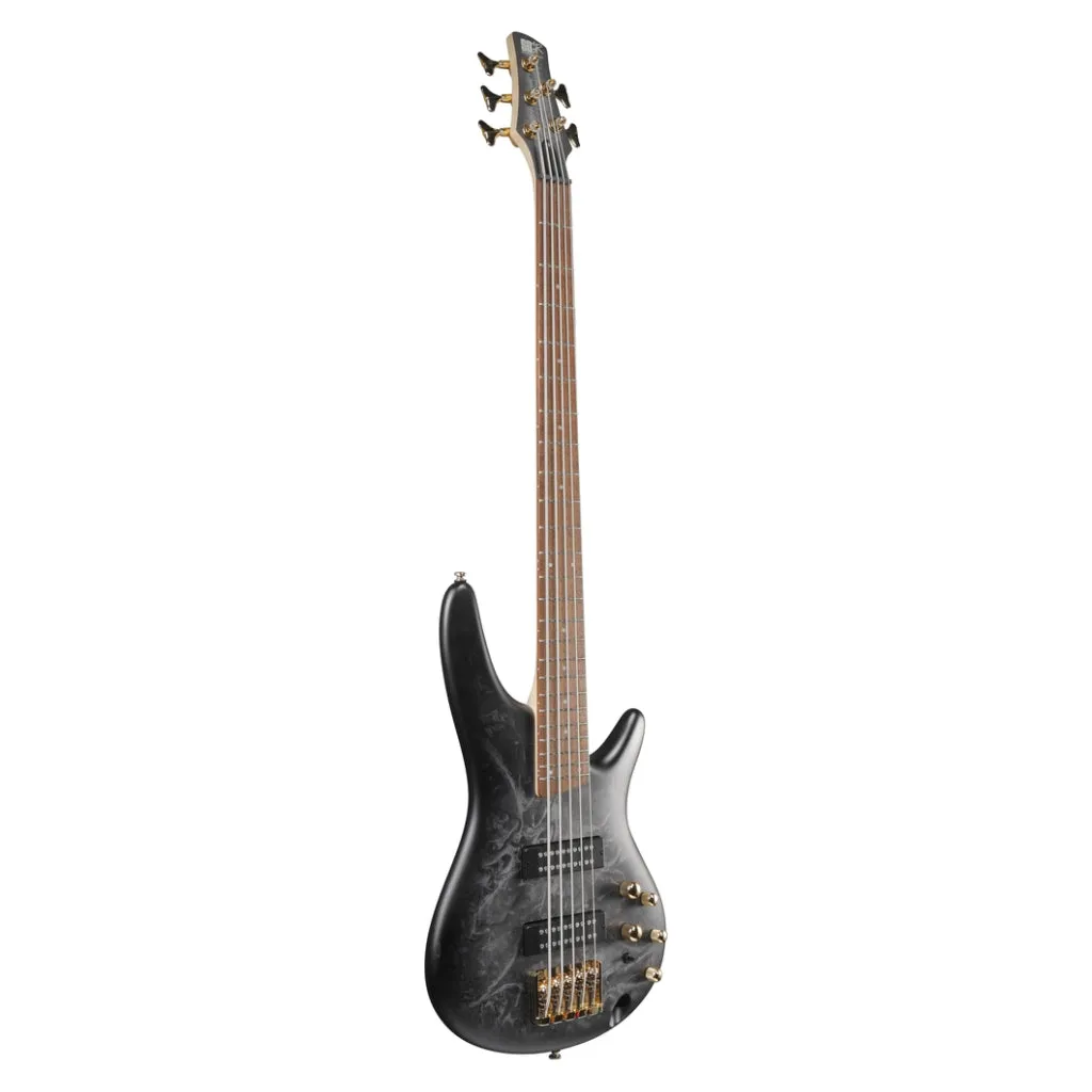 Ibanez SR305EDXBZM 5 String Electric Bass Guitar Black Ice Frozen Matte