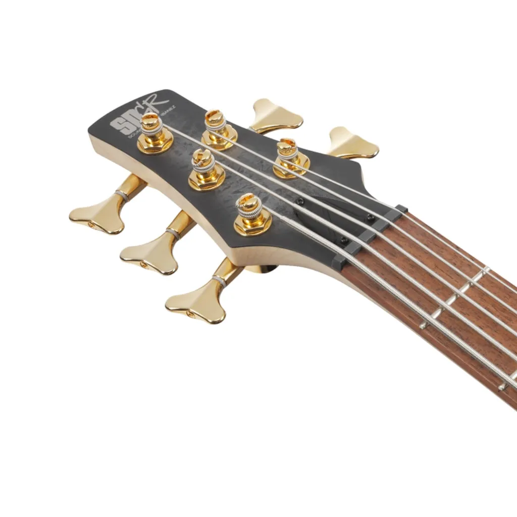 Ibanez SR305EDXBZM 5 String Electric Bass Guitar Black Ice Frozen Matte