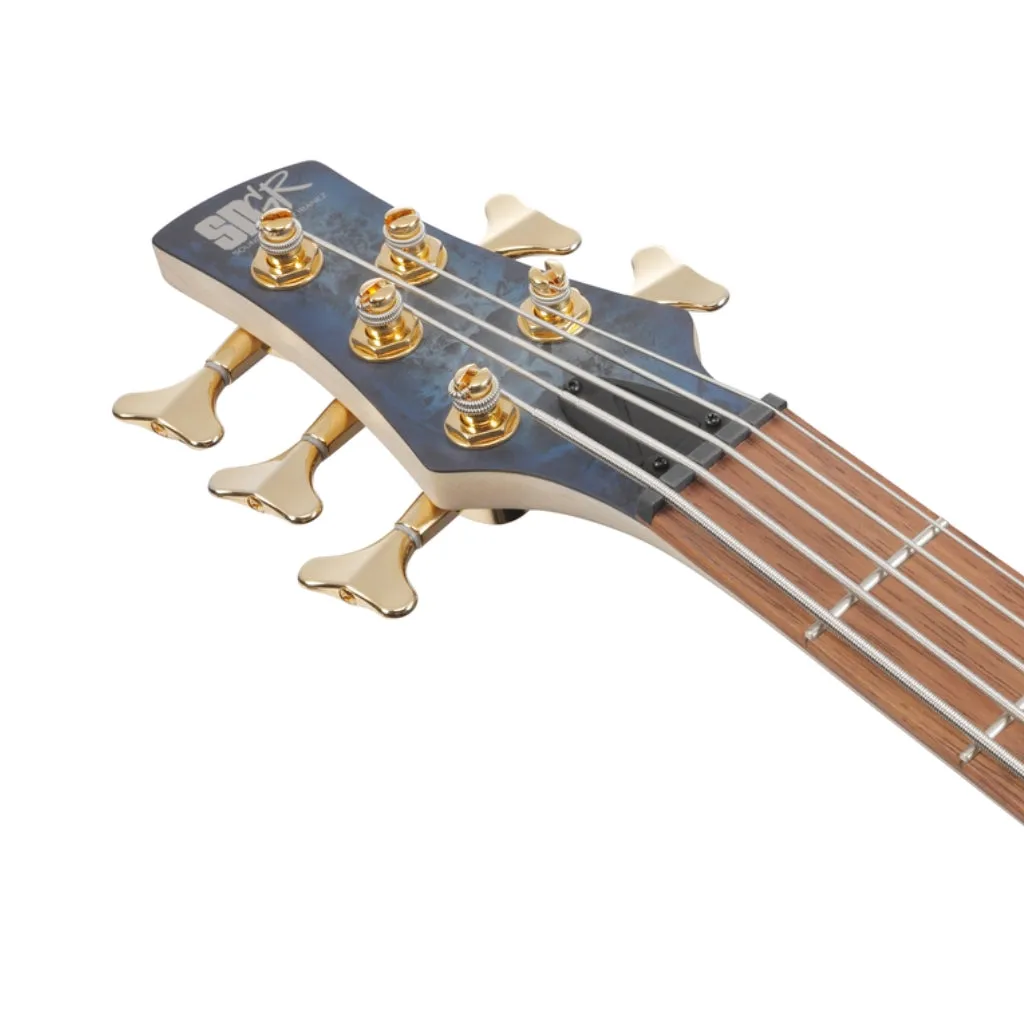 Ibanez SR305EDXCZM 5 String Electric Bass Guitar Cosmic Blue Frozen Matte