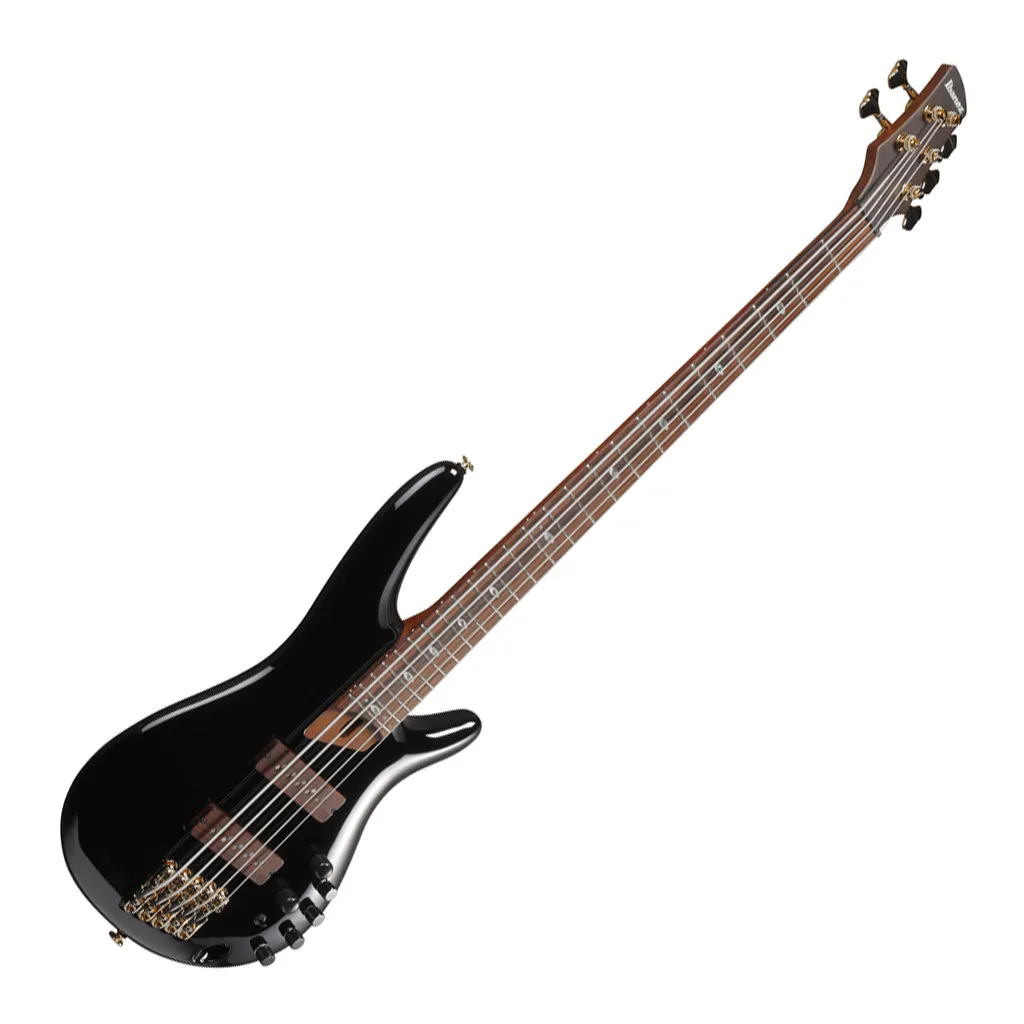 Ibanez SR3505 Prestige 5-String Bass Alder Body and Case - Black