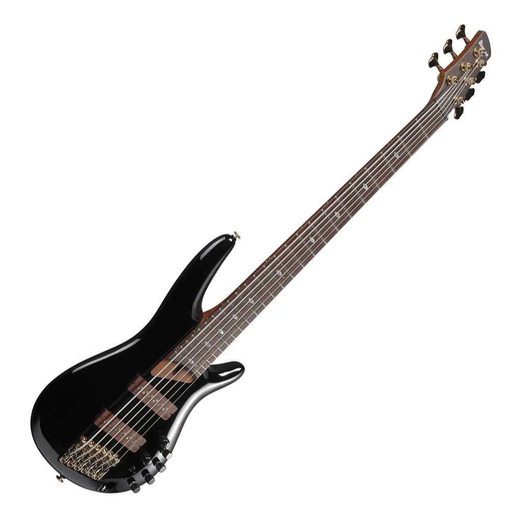 Ibanez SR3506 Prestige 6-String Bass Alder Body and Case - Black