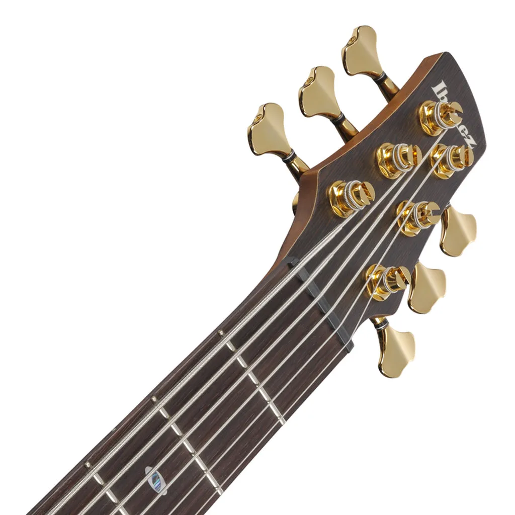 Ibanez SR3506 Prestige 6-String Bass Alder Body and Case - Black