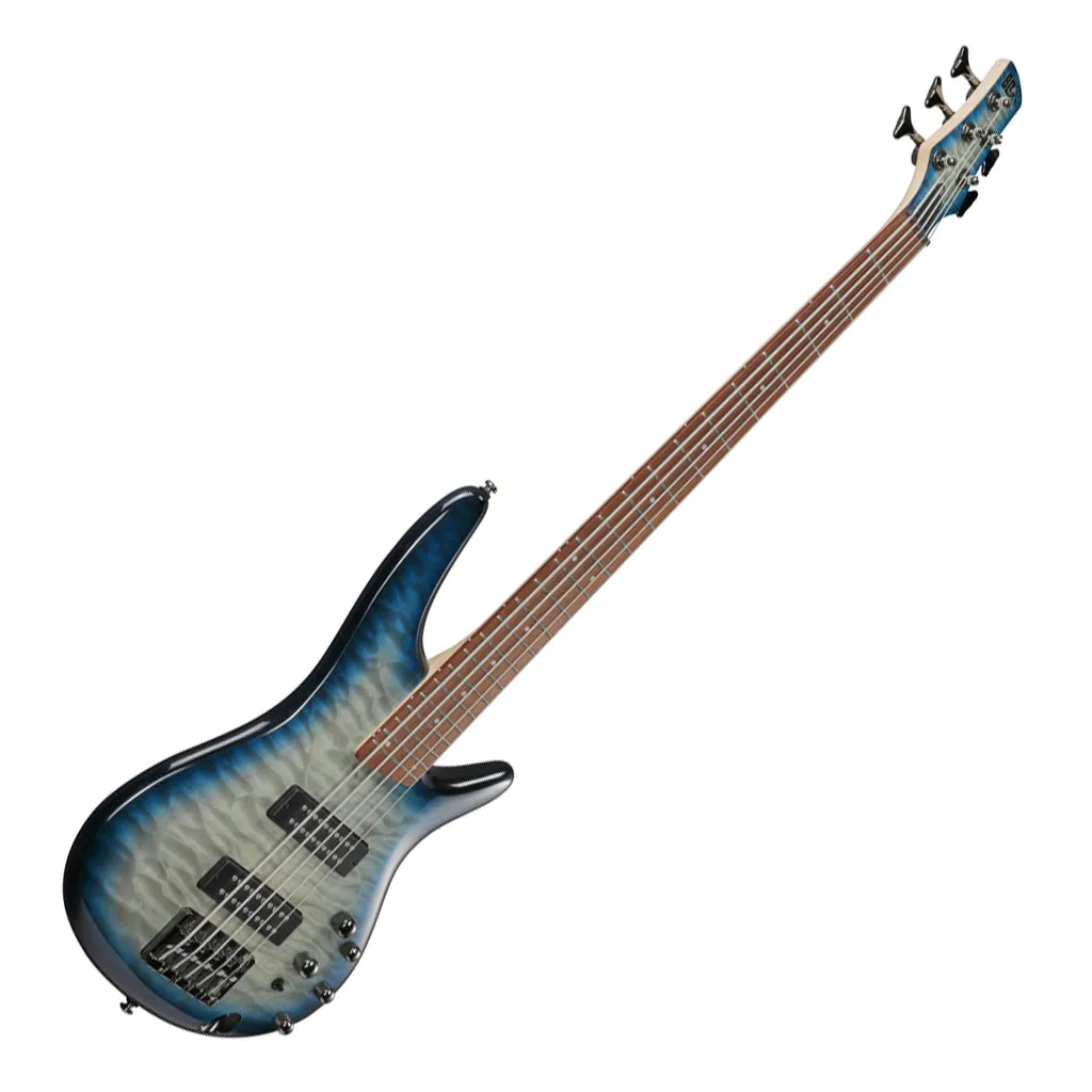 Ibanez SR405EQM Stained Cosmic Blue Starburst 5 String Electric Bass