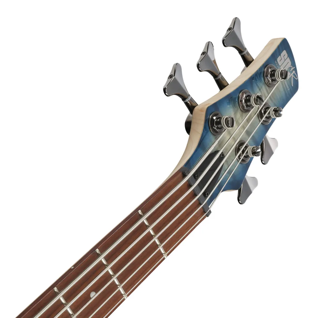 Ibanez SR405EQM Stained Cosmic Blue Starburst 5 String Electric Bass