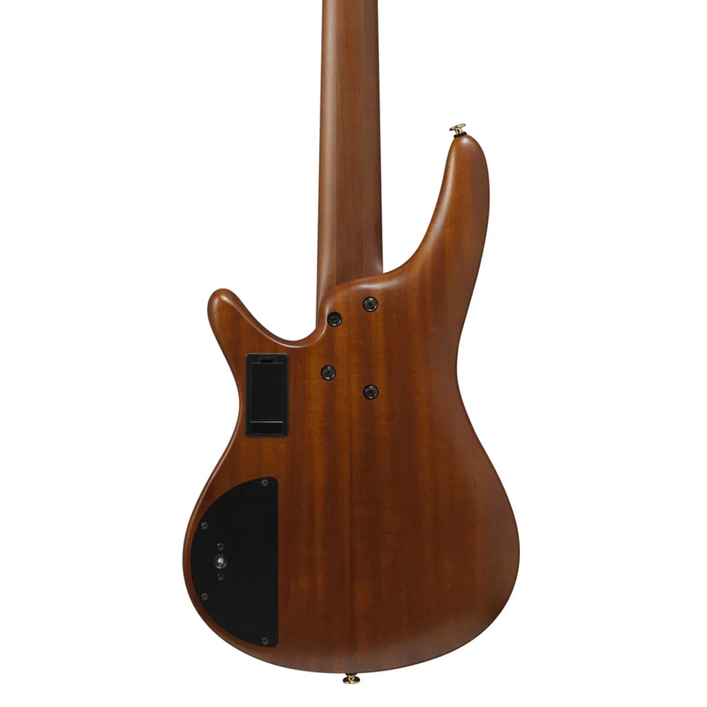 Ibanez SR5505 5-String Bass Ovangkol Top with Rosewood Fretboard and Case - Mocha Flat