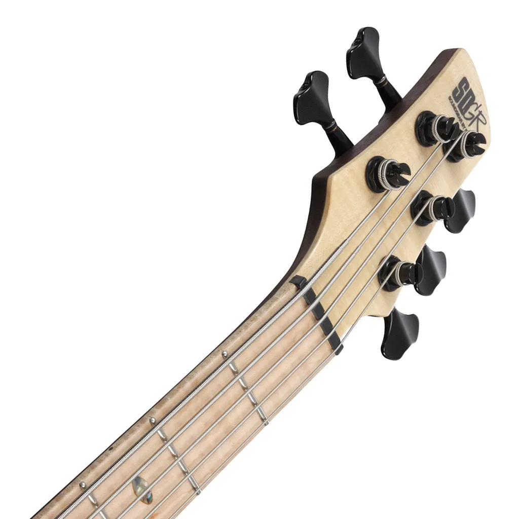 Ibanez SR5FMDX2 Natural Low Gloss Premium Bass With Bag