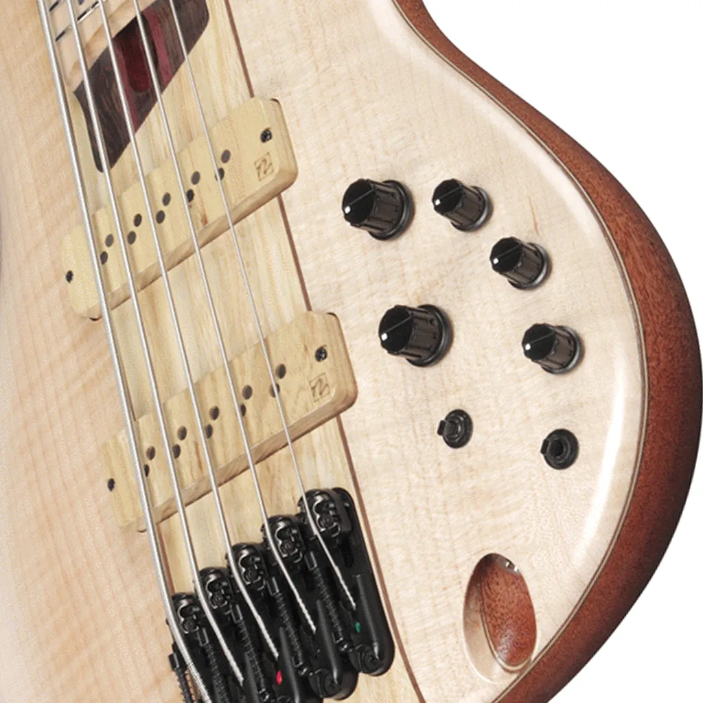 Ibanez SR5FMDX2 Natural Low Gloss Premium Bass With Bag