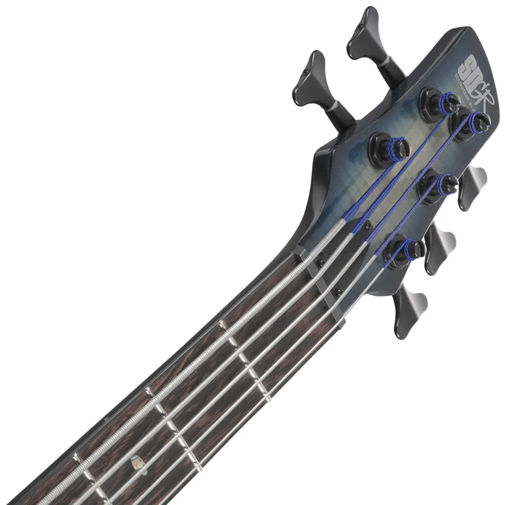 Ibanez SRD905 Cosmic Blue Starburst Low Gloss 5 String Electric Bass