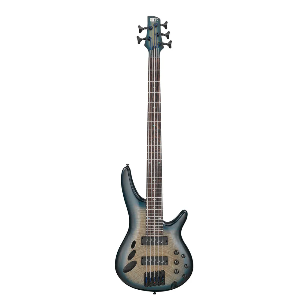 Ibanez SRD905 Cosmic Blue Starburst Low Gloss 5 String Electric Bass