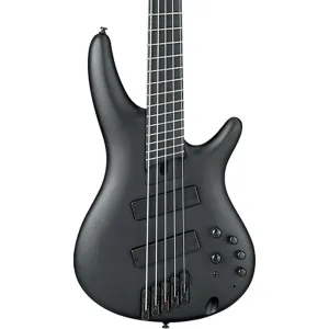 Ibanez - SRMS625EX 5 String Electric Bass - Black Flat