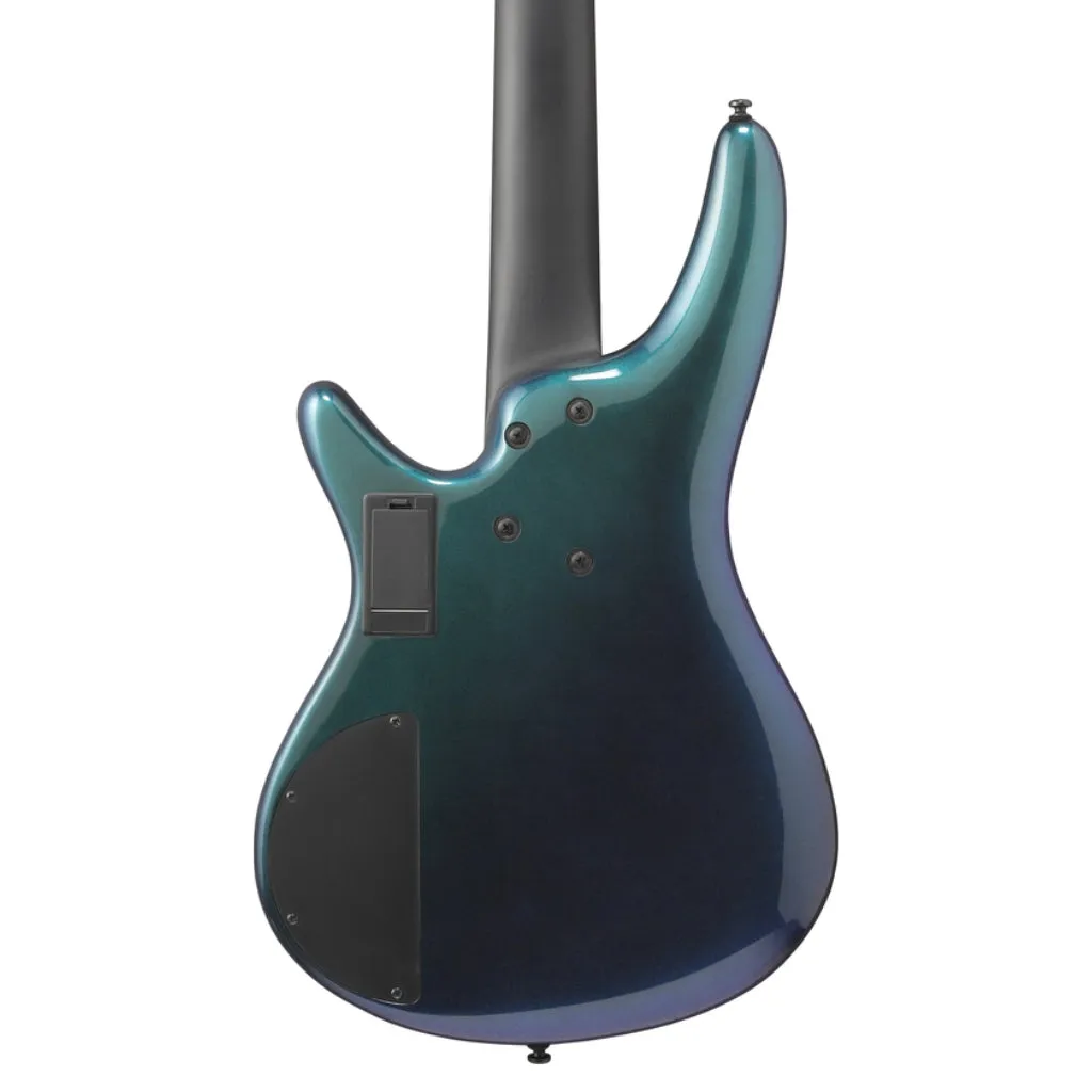 Ibanez SRMS725BCM 5 String Electric Bass Guitar Blue Chameleon