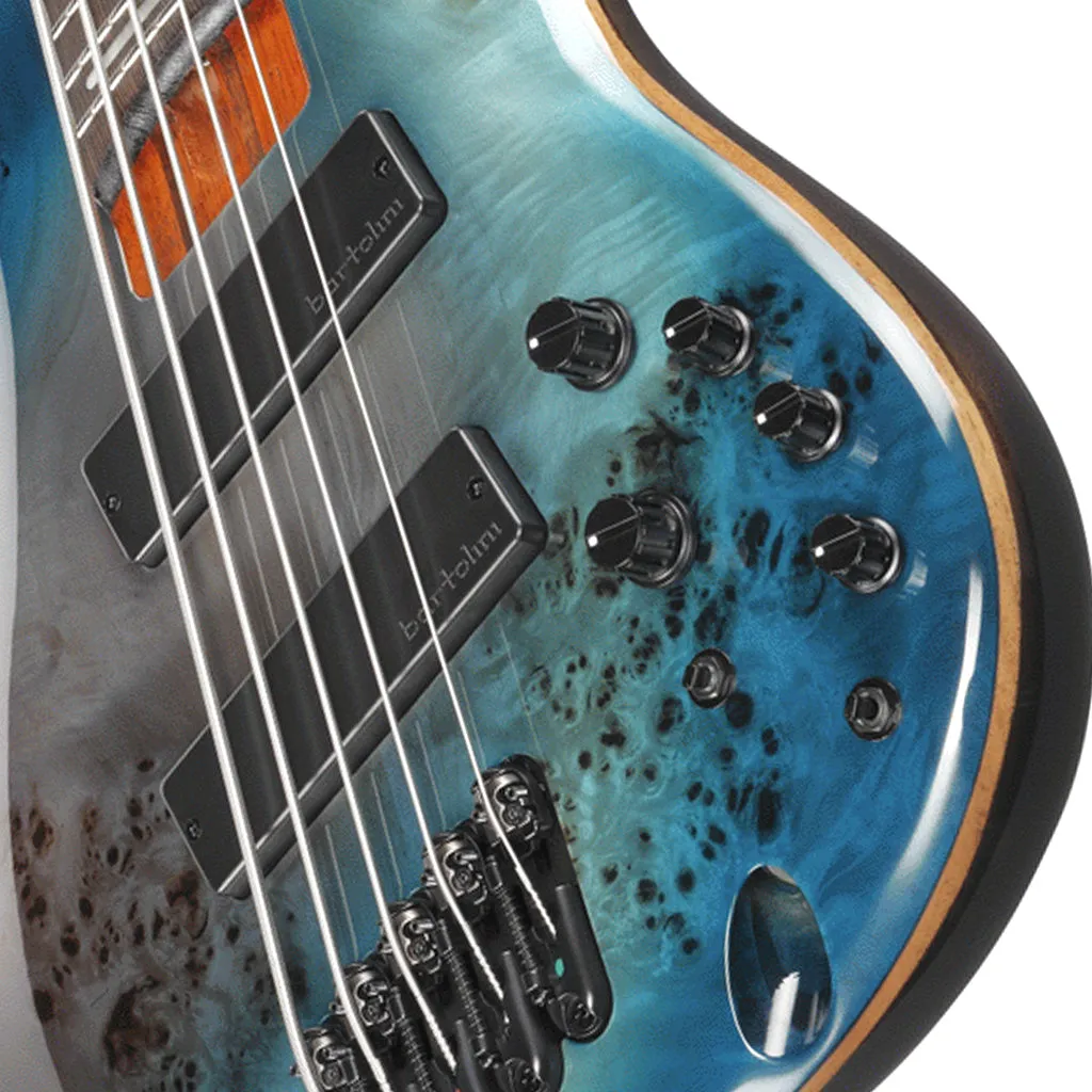 Ibanez SRMS805 Tropical Seafloor 5 String Electric Bass