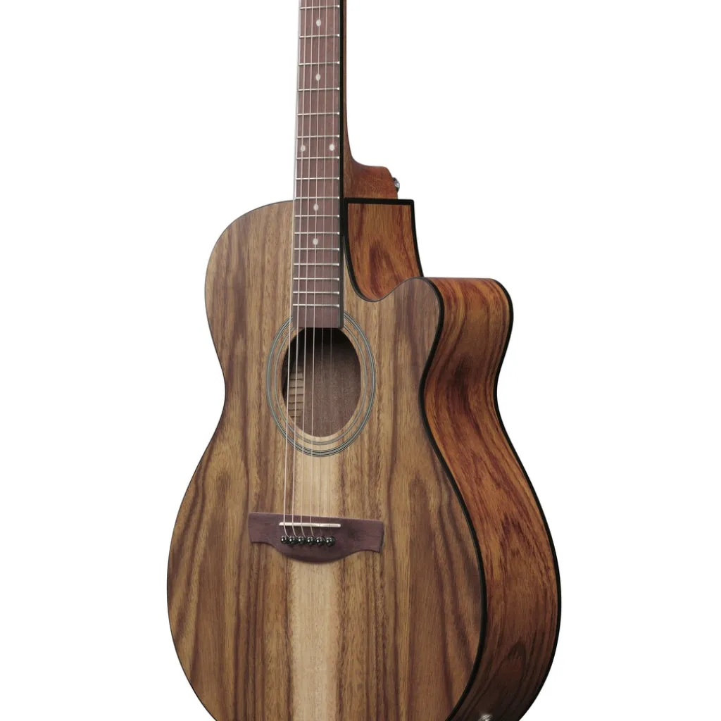 Ibanez V40WSCE Acoustic Guitar - Open Pore Brown