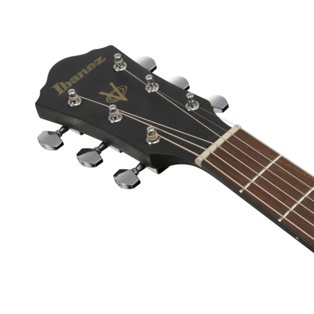 Ibanez V44CE Acoustic Guitar - Weathered Black Open Pore