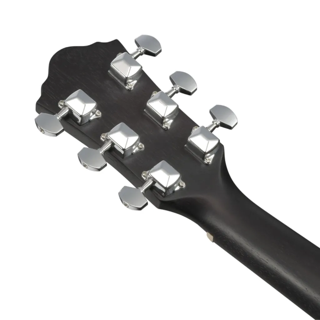 Ibanez V54NJP Acoustic Guitar with Bag - Open Pore Weathered Black