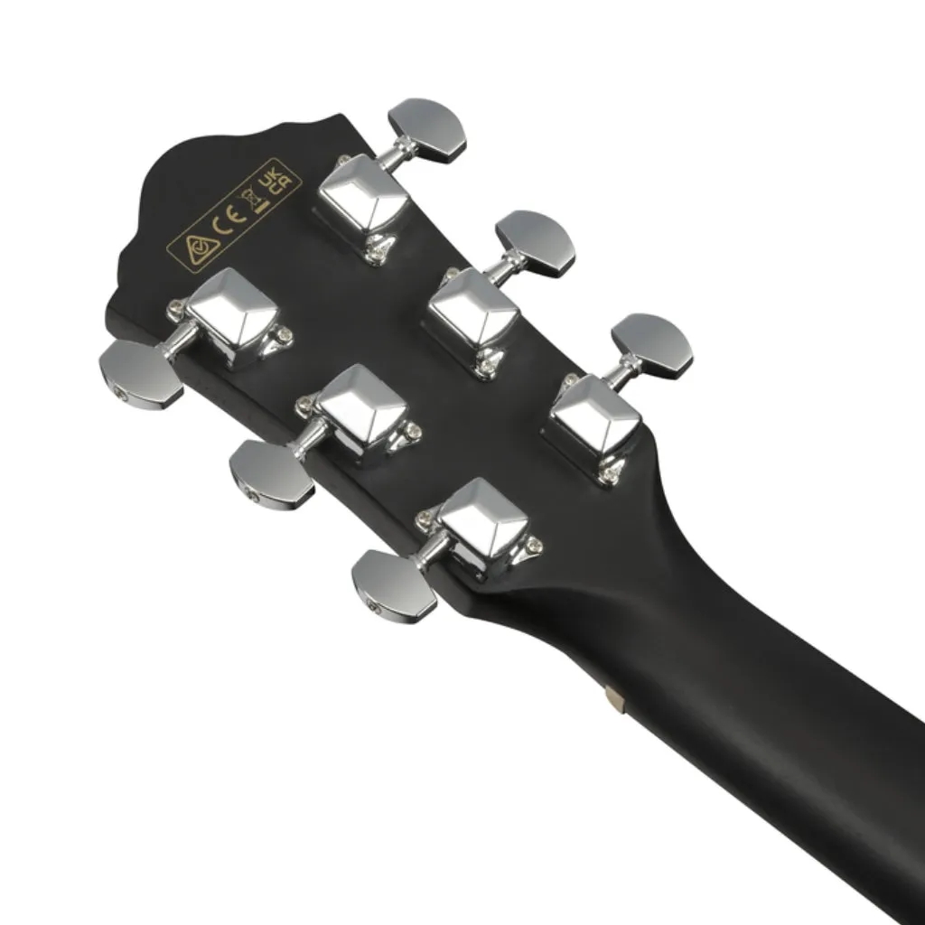 Ibanez VC44CE Acoustic Guitar - Open Pore Weathered Black
