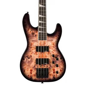 Jackson JS Series Concert Bass CB JS3P in Transparent Black Burst