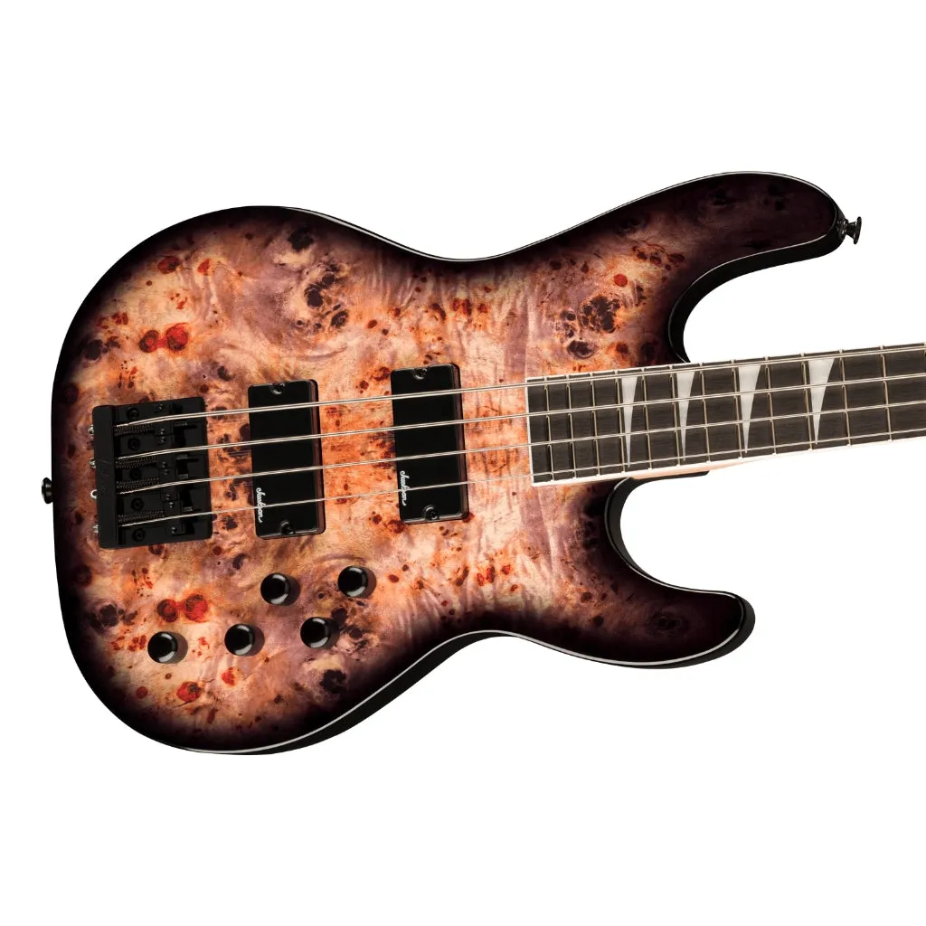 Jackson JS Series Concert Bass CB JS3P in Transparent Black Burst