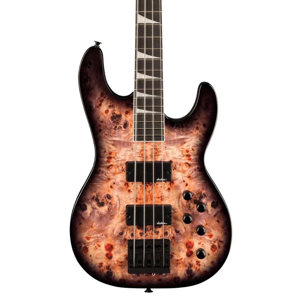 Jackson JS Series Concert Bass CB JS3P in Transparent Black Burst