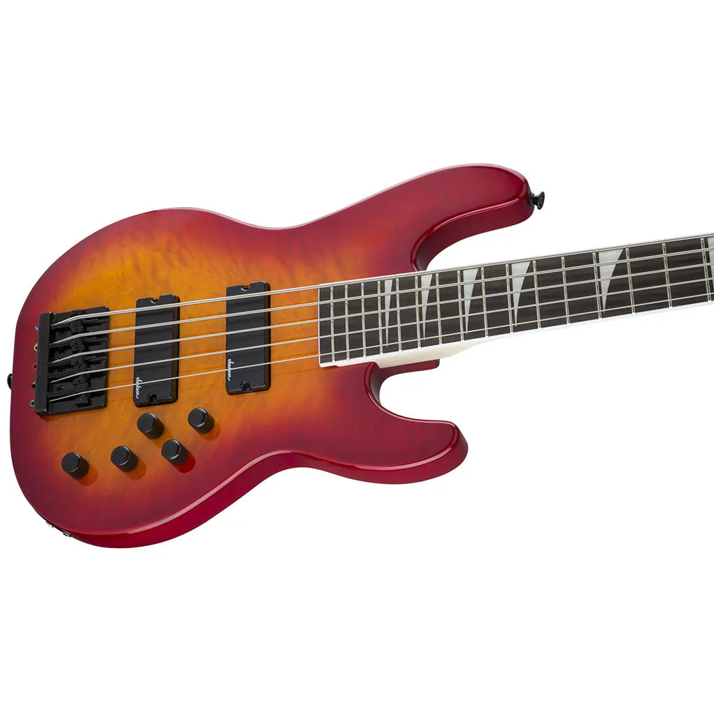 Jackson JS Series Concert Bass JS3VQ, Amaranth Fingerboard, Cherry Burst | Bass Guitars | 2919021586