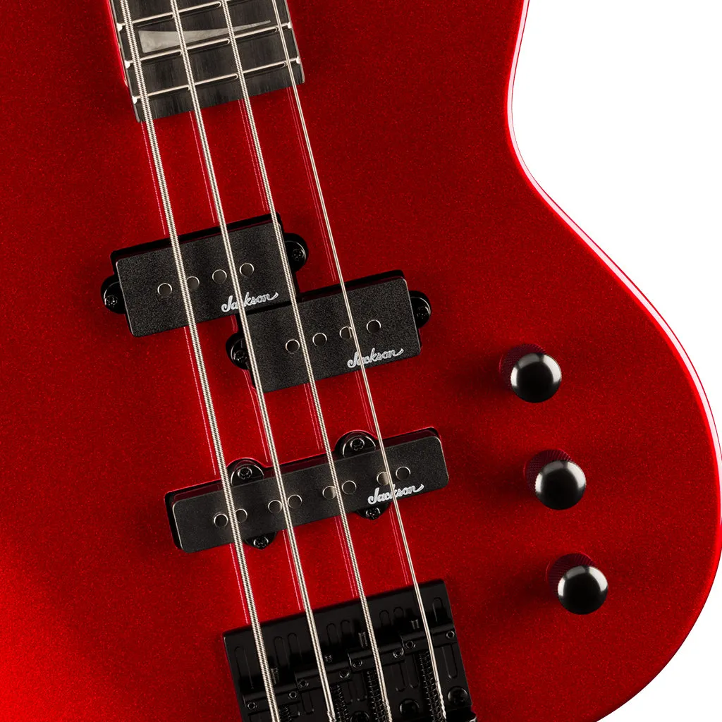 Jackson JS Series Concert Bass Minion JS1X Metallic Red