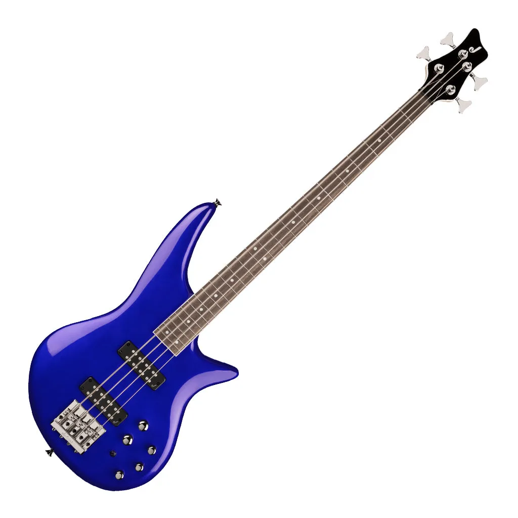 Jackson JS Series Spectra Bass JS3, Laurel Fingerboard, Indigo Blue | Bass Guitars | 2919914527