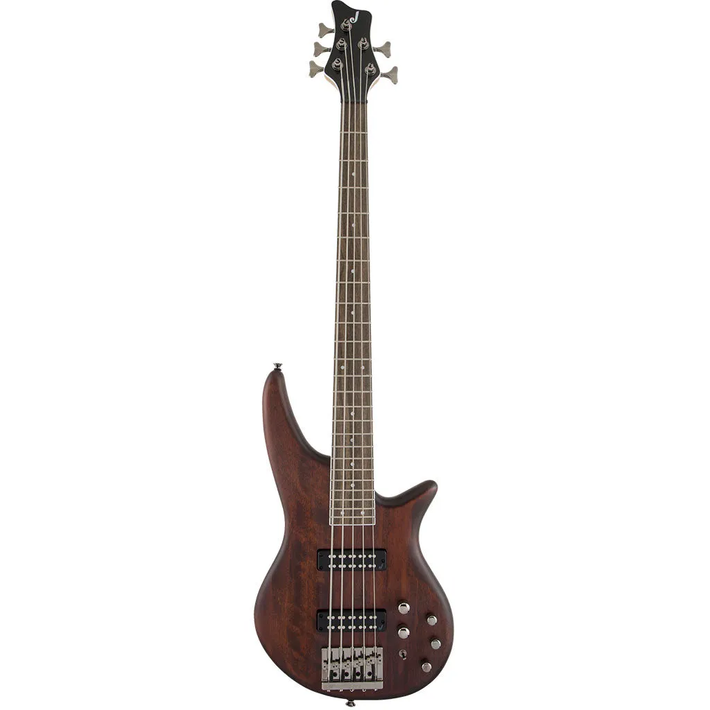 Jackson - JS Series Spectra Bass JS3V, Laurel Fingerboard, Walnut Stain | Bass Guitars | 2919005557