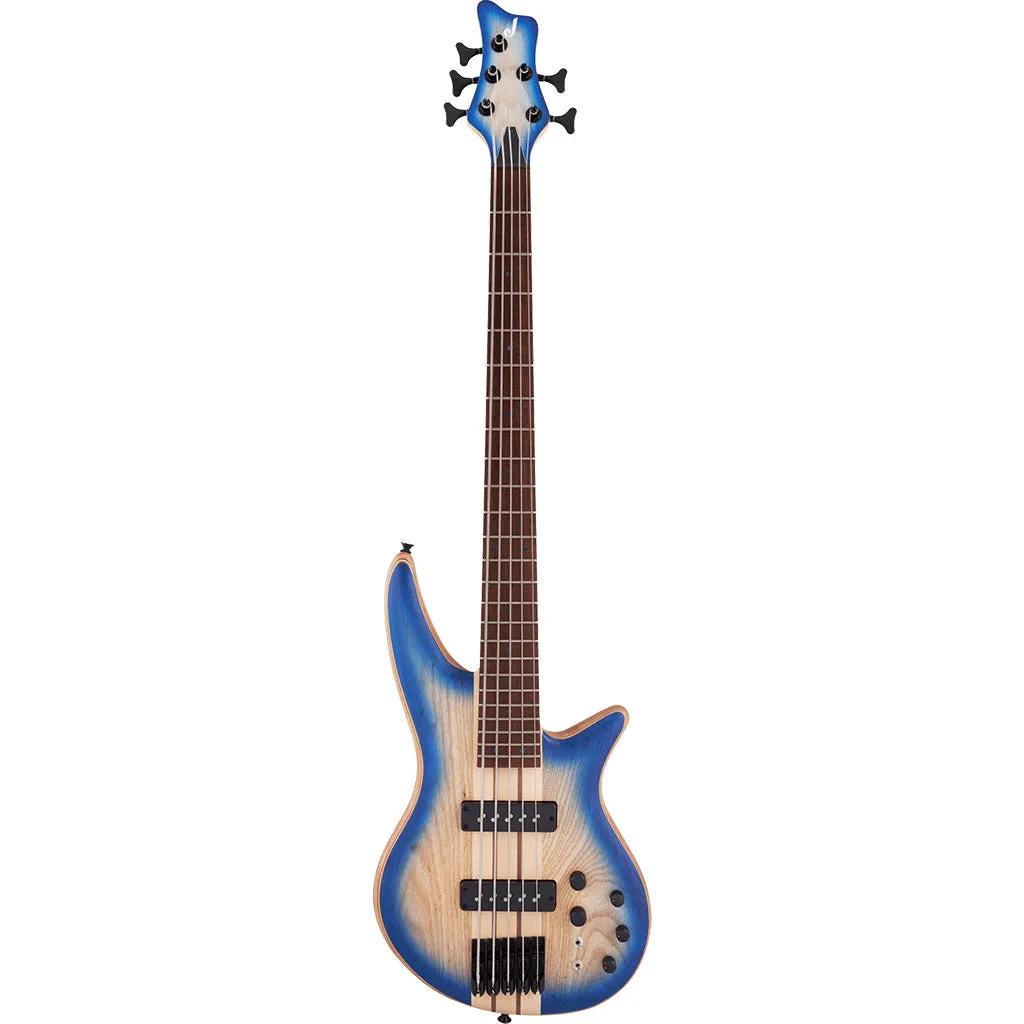 Jackson - Pro Series Spectra Bass SBA V, Caramelized Jatoba Fingerboard, Blue Burst | Bass Guitars | 2919934586