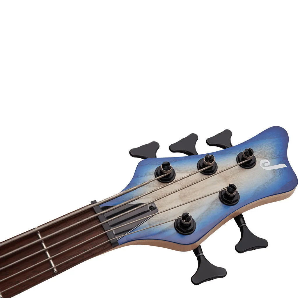 Jackson - Pro Series Spectra Bass SBA V, Caramelized Jatoba Fingerboard, Blue Burst | Bass Guitars | 2919934586