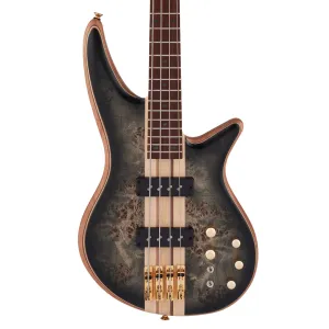 Jackson Pro Series Spectra Bass SBP IV, Caramelized Jatoba Fingerboard, Transparent Black Burst | Bass Guitars | 2919914585