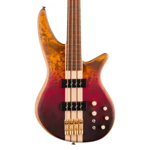 Jackson Pro Series Spectra Bass SBP IV Firestorm Fade