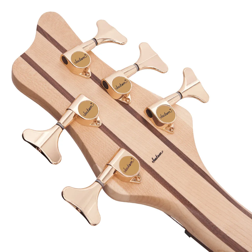 Jackson - Pro Series Spectra Bass SBP V, Caramelized Jatoba Fingerboard, Transparent Cherry Burst | Bass Guitars | 2919934515