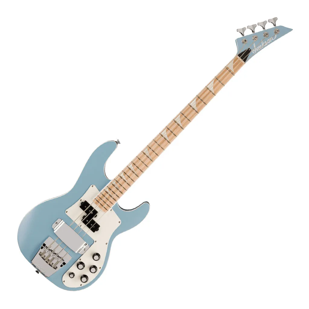 Jackson X Series Concert Bass CBXDX IV M, Maple Fingerboard, Ice Blue Metallic | Bass Guitars | 2916654613