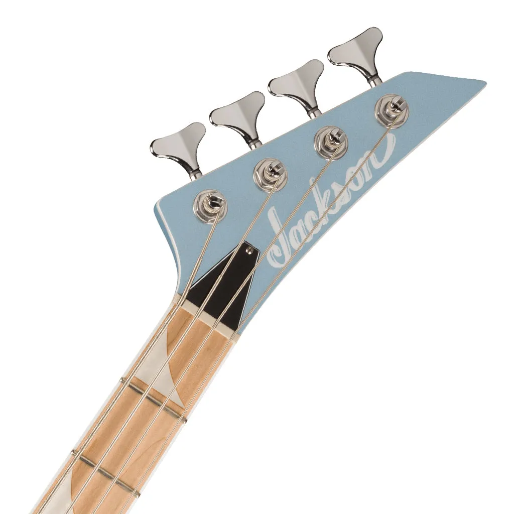 Jackson X Series Concert Bass CBXDX IV M, Maple Fingerboard, Ice Blue Metallic | Bass Guitars | 2916654613