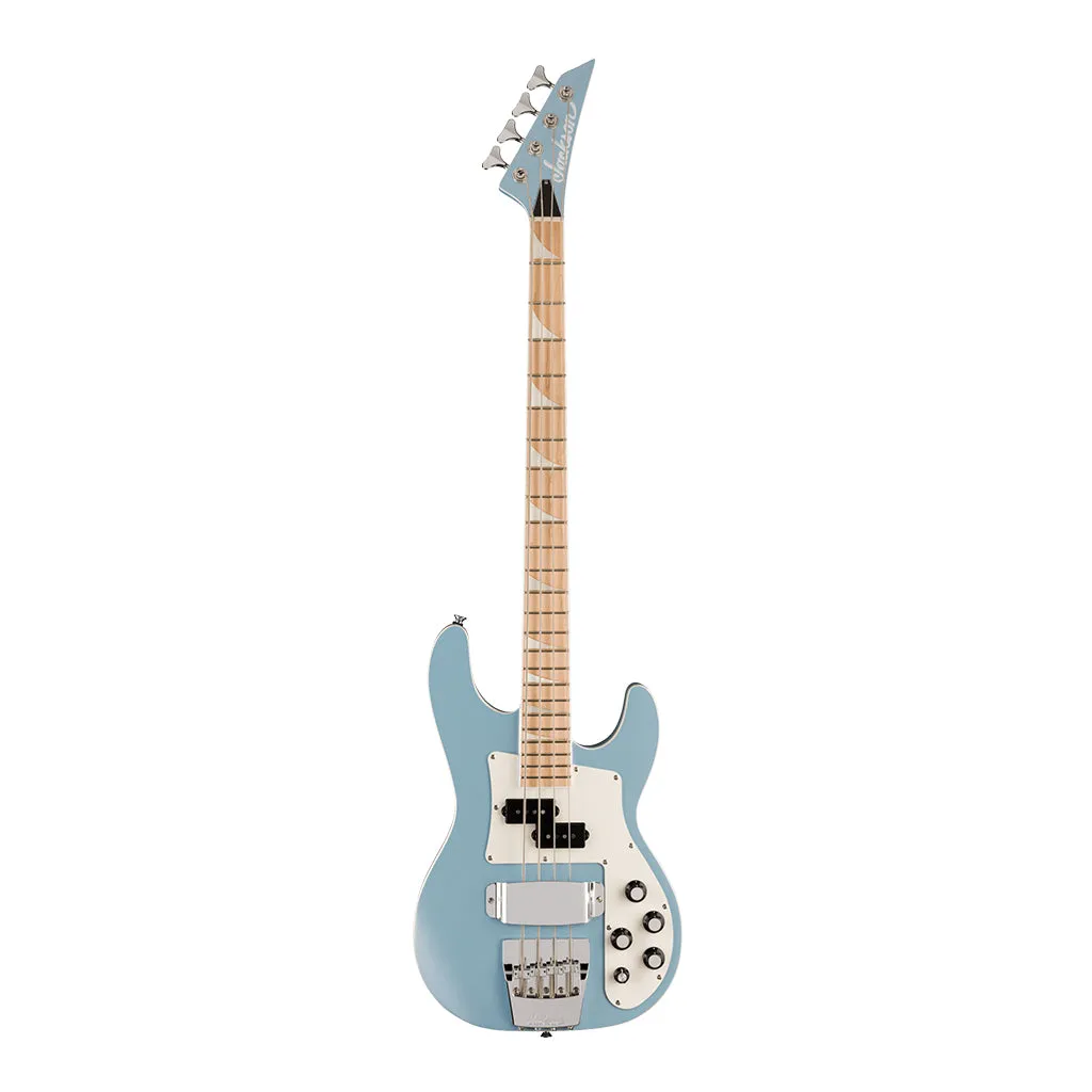 Jackson X Series Concert Bass CBXDX IV M, Maple Fingerboard, Ice Blue Metallic | Bass Guitars | 2916654613